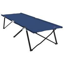 vidaXL Sulankstoma Kempingo Lova Mėlyna 206 x 76 x 74 cm