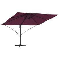 vidaXL Skėtis nuo saulės 351 x 250 x 260 cm Poliesteris ir aliuminis