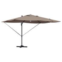 vidaXL Skėtis nuo saulės 351 x 250 x 253 cm Poliesteris ir aliuminis