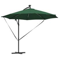 vidaXL Skėtis nuo saulės 294 x 294 x 248 cm Poliesteris ir aliuminis