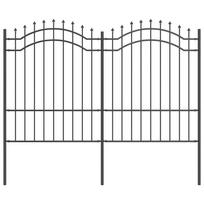 vidaXL Sodo tvora WOERDEN 240 x 190 cm Pilka