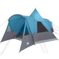 vidaXL Teepee palapinė 8 asmenims 8 asmeniui Mėlyna