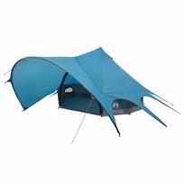 vidaXL Teepee palapinė 3 asmenims 3 asmeniui Mėlyna ir Pilka