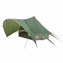 vidaXL Teepee palapinė 3 asmenims 3 asmeniui Žalia ir Pilka