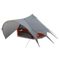 vidaXL Teepee palapinė 5 žmonėms 5 asmeniui Pilka ir oranžinė