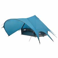 vidaXL Teepee palapinė 7 asmenims 7 asmeniui Mėlyna ir Pilka