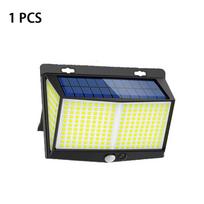 288LED Solar Lights Outdoor Motion Sensor Lights Wall Lamp Night Light with 3 Modes for Garden Patio Yard Deck Garage Fence 1PCS