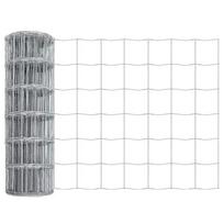vidaXL Euro tvora 0,8 x 10 m PVC padengta geležis