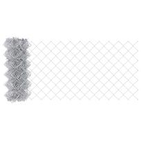 vidaXL Grandinės ryšio tvora 10 x 0,6 m Galvanizuotas plienas