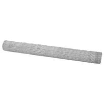 vidaXL Heksagoninė tvora 1,6 x 10 m Galvanizuotas plienas Sidabrinė