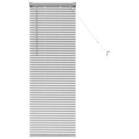 vidaXL Venecijos žaliuzės Sidabrinė 130 x 50 cm 25 mm Aliuminis