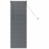 vidaXL Venecijos žaliuzės Tamsiai pilka 130 x 50 cm 25 mm Aliuminis