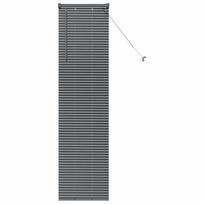 vidaXL Venecijos žaliuzės Tamsiai pilka 175 x 50 cm 25 mm Aliuminis