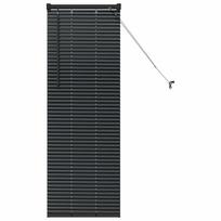 vidaXL Venecijos žaliuzės Juoda 130 x 50 cm 25 mm Aliuminis