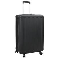 vidaXL Lagaminas su užraktu Juoda 50 x 30 x 76 cm ABS plastikas