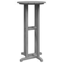vidaXL Baro stalas Šviesiai pilka 55 x 55 x 107 cm Polietilenas