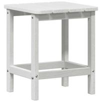 vidaXL Šoninis stalas Balta 38 x 38 x 46 cm Polietilenas