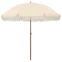 vidaXL Paplūdimio skėčius 205 x 205 x 210 cm Poliesteris ir plienas
