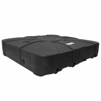 vidaXL Cantilever skėčio pagrindas 150kg Juoda
