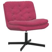 vidaXL Sukamas poilsio krėslas Vyno raudona 63 x 75 x 76 cm Aksomas