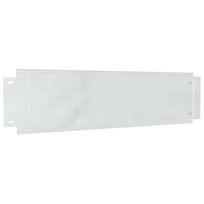 vidaXL Vejos borteliai 10 vnt. 100 x 25 x 0,07 cm Sidabrinė