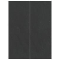 vidaXL Baseino dugno plėvelė 300 x 220 x 0,1 cm Stačiakampio Juoda