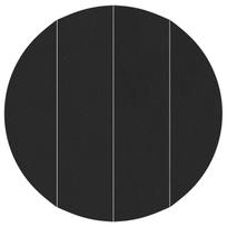 vidaXL Baseino dugno plėvelė Ø 500 cm (2 mm) Apvali Juoda