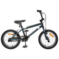 vidaXL BMX Dviratis 16 Colių 5-8 metų amžiaus Tamsiai pilka