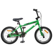 vidaXL BMX Dviratis 16 Colių 5-8 metų amžiaus Žalia