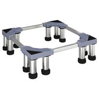 vidaXL Skalbimo mašinos pagrindas Pilka 67 x 67 x 21,5 cm