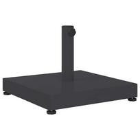vidaXL Skėčio pagrindas Tamsiai pilka 45 x 45 x 31,5 cm