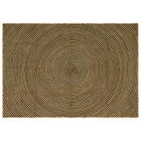 vidaXL Kilimas Natūrali ir juoda 200 x 290 cm Džiutas