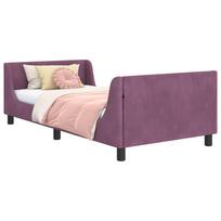 vidaXL Vaikiška lovos konstrukcija su galvūgaliu Violetinė 90 x 200 cm
