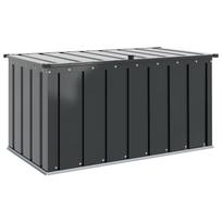 vidaXL Sodo saugojimo dėžė Juoda 101 x 56,5 x 50 cm Plienas