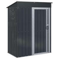 vidaXL Sodo pašiūrės Antracitas 137 x 81 x 180 cm Metalas