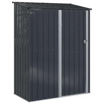 vidaXL Sodo pašiūrės Antracitas 153,5 x 86 x 200 cm Metalas