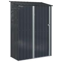 vidaXL Sodo pašiūrės Antracitas 140,5 x 74 x 200 cm Metalas
