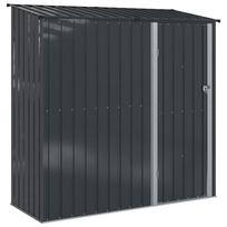 vidaXL Sodo pašiūrės Antracitas 203 x 85,5 x 200 cm Metalas