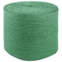 vidaXL Džiuto virvė 8 mm Žalia 100% Tossa jutas