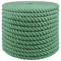 vidaXL Džiuto virvė 20 mm Žalia 100% Tossa jutas