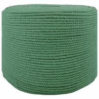vidaXL Medvilninė virvė 8 mm 500 m Žalia 100% Medvilnė