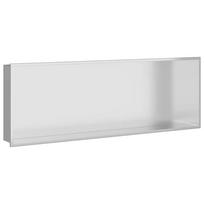vidaXL Dušo niša Sidabrinė 90 x 30 x 9,5 cm Nerūdijantis plienas