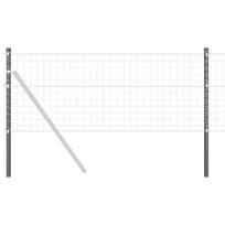 vidaXL Tvorelės stulpas 12 vnt. Pilka 100 cm