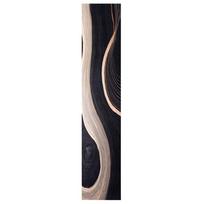 vidaXL Virtuvės kilimas Juoda 300 x 60 cm Aksomas