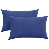 vidaXL Sofa Pagalvės 2 pcs Policijos mėlyna 50 x 30 cm