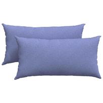 vidaXL Sofa Pagalvės 2 vnt. audinys Džinsinės mėlynos 80 x 40 cm