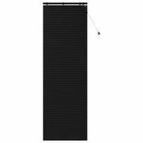 vidaXL Venecijos žaliuzės Juoda 85 x 250 cm 35 mm