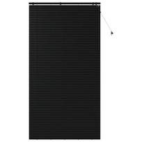 vidaXL Venecijos žaliuzės Juoda 140 x 250 cm 35 mm