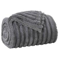 vidaXL Antklodė Tamsiai pilka 240 x 220 cm 1,36 kg Flysas