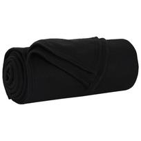 vidaXL Antklodė Juoda 240 x 220 cm 0,74 kg Flysas